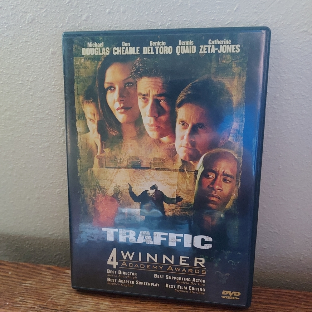 Traffic (DVD, 2001) Pre-Owned Tested Working Great Condition Great Movie